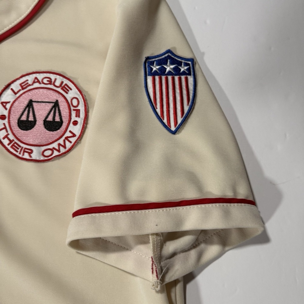 A League of Their Own Baseball Jersey Youth XL‎ Adult Small Retro